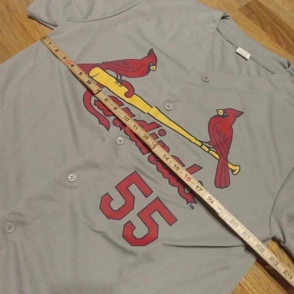 St Louis Cardinals Jersey #55 Steven Piscotty Men’s XL - Picture 2 of 4